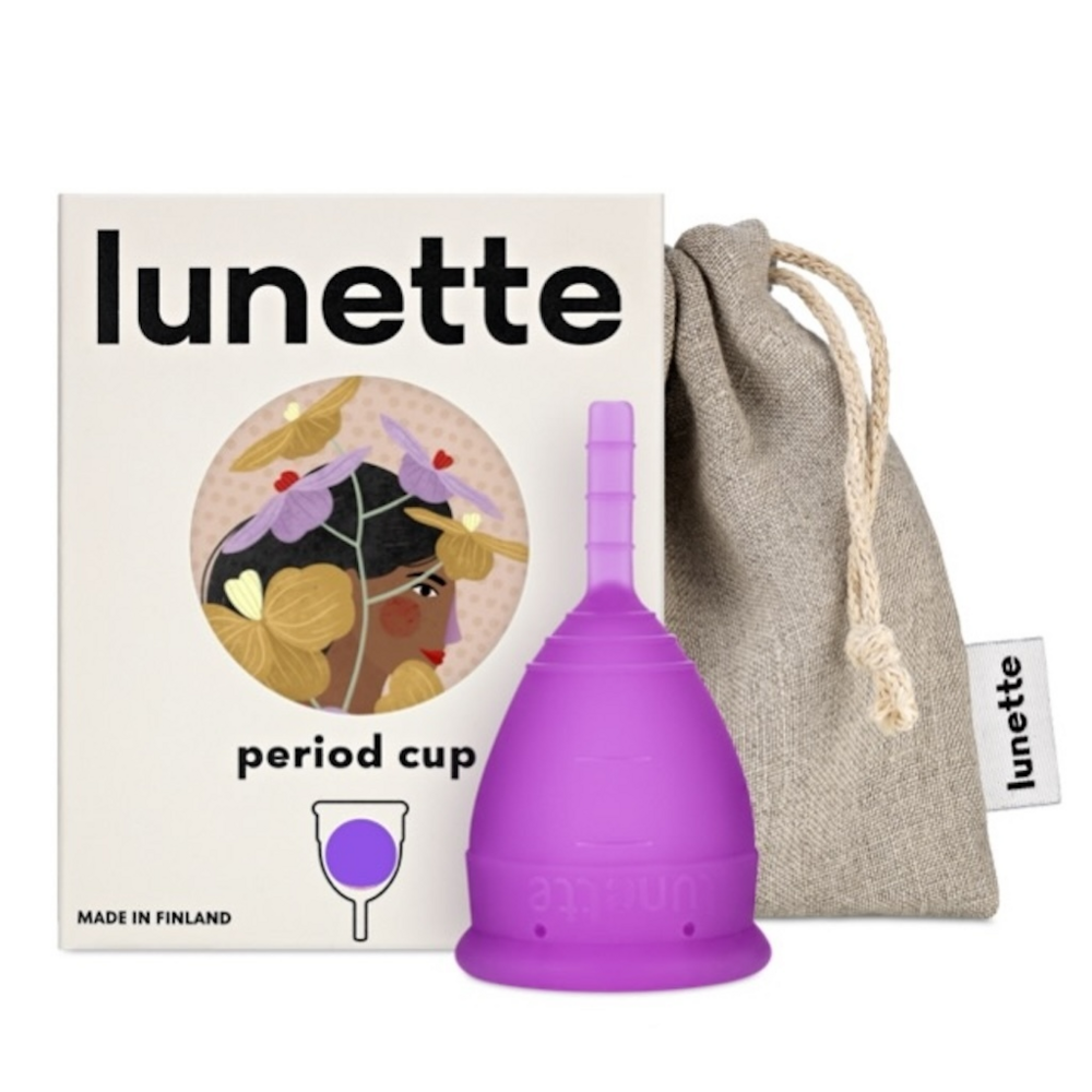 Lunette kuukautiskupit, koot 1 ja 2