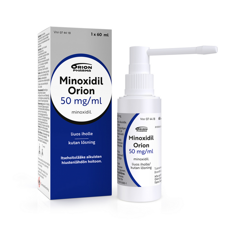 MINOXIDIL ORION 50 MG/ML liuos iholle 60 ml