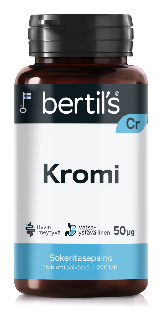 Bertils Kromi (Sokeritasapainon tueksi)