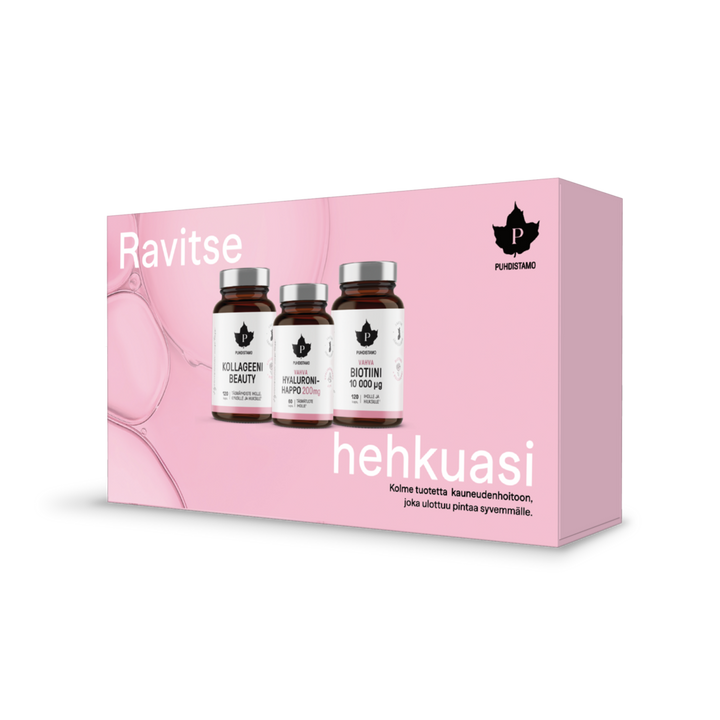 Puhdistamo Beauty Box by Puhdistamo (kollageeni, biotiini & hyaluronihappo)