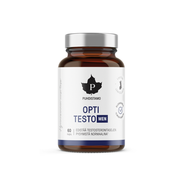 Puhdistamo Opti Testo Men 60 kaps