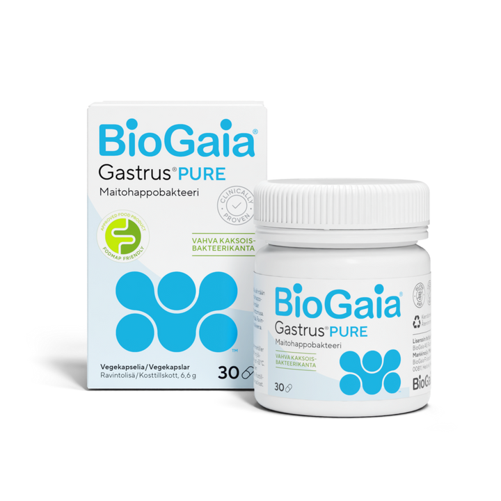BioGaia Gastrus PURE vegekapselit