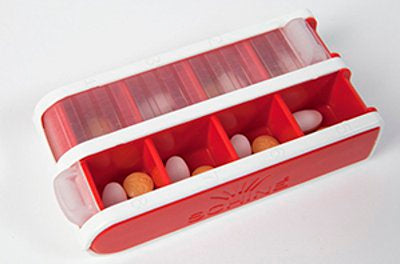 Schine Pill Box S Lääkeannostelija Punainen
