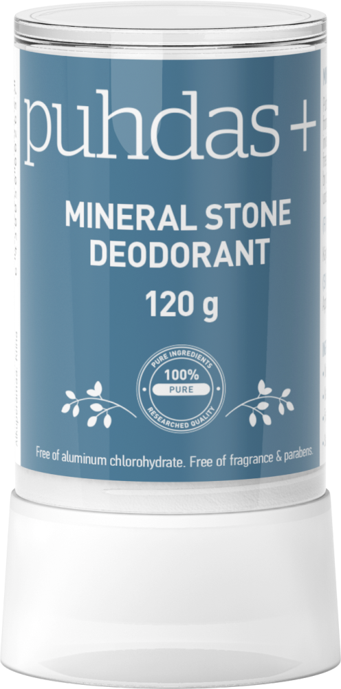 Puhdas+ Mineral Stone Deodorant, 120G