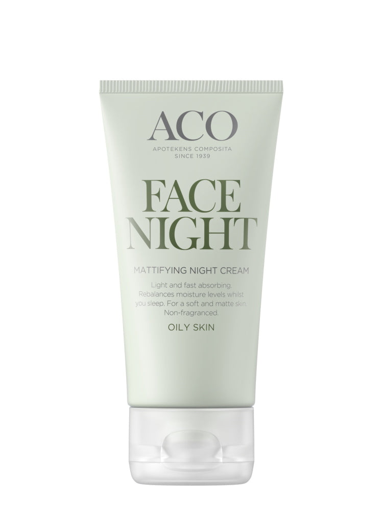 Aco Face Mattifying Night Cream