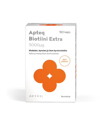 Apteq Biotiini Extra 5000 Mikrog