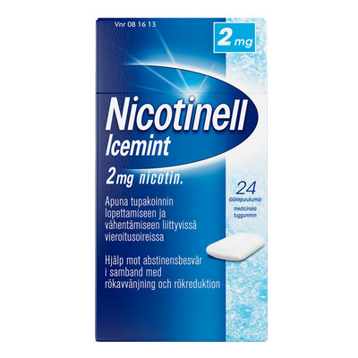 Nicotinell Icemint 2 Mg Lääkepurukumi