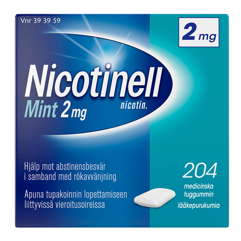 Nicotinell Mint 2 Mg Lääkepurukumi