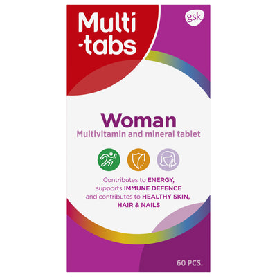 Multi-Tabs Woman Monivitamiini