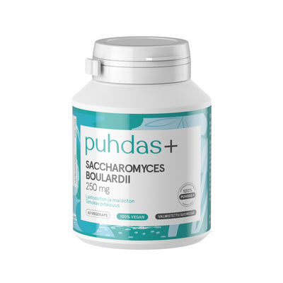 Puhdas+ Caps Saccharomyces Boulardii 250Mg