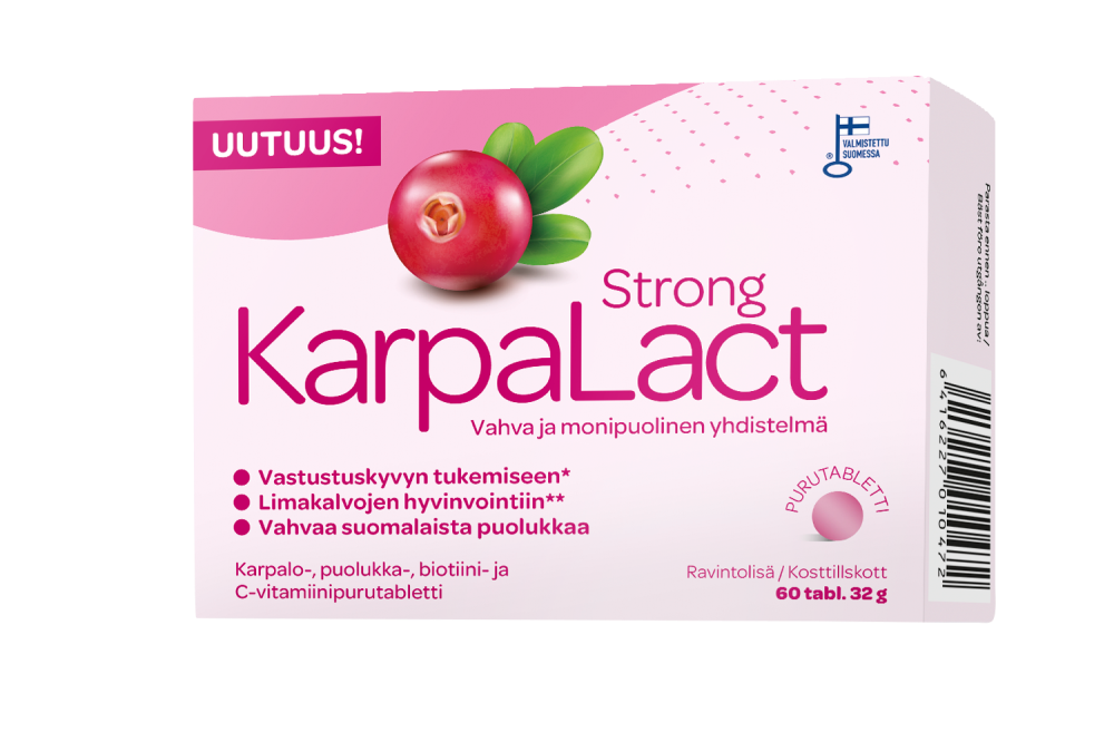 Karpalact Strong Purutabletti