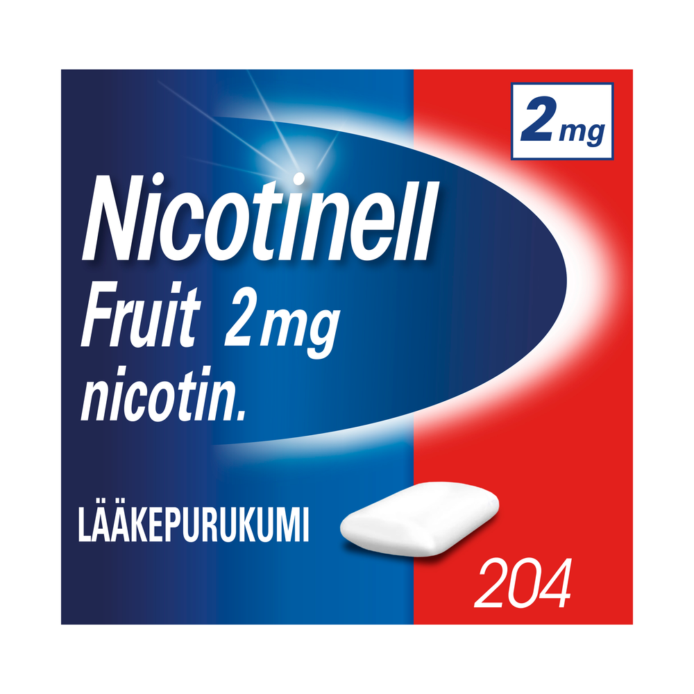 Nicotinell Fruit 2 Mg Lääkepurukumi