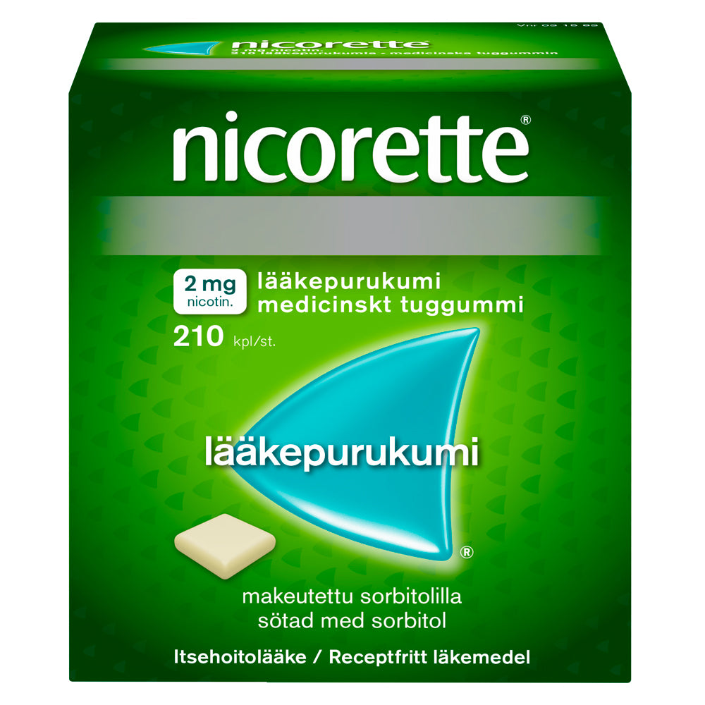 Nicorette 2 Mg Lääkepurukumi