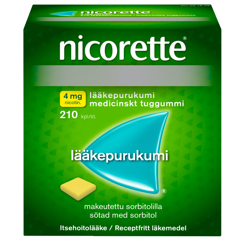 Nicorette 4 Mg Lääkepurukumi