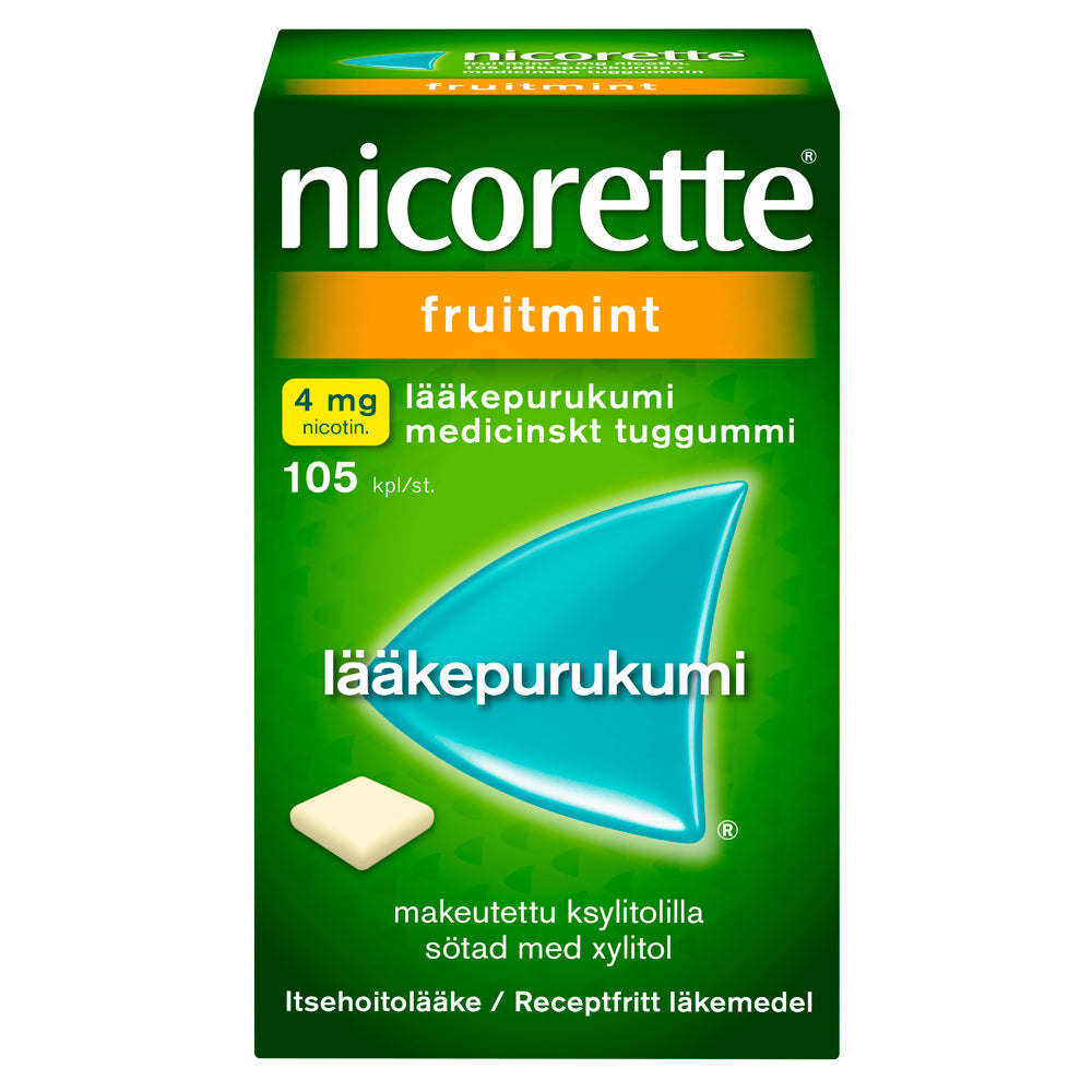 Nicorette Fruitmint 4 Mg Lääkepurukumi