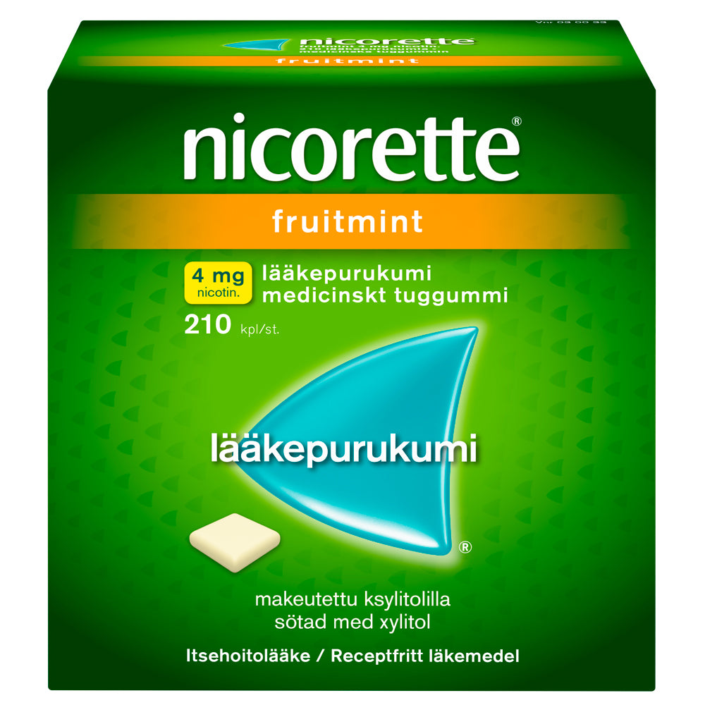 Nicorette Fruitmint 4 Mg Lääkepurukumi