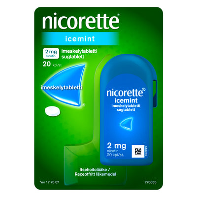 NICORETTE ICEMINT 2 mg imeskelytabl