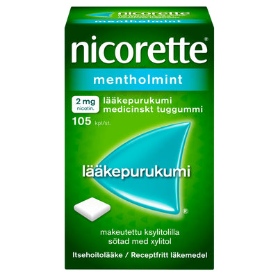 Nicorette Mentholmint 2 Mg Lääkepurukumi