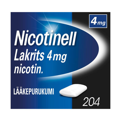 Nicotinell Lakrits 4 Mg Lääkepurukumi