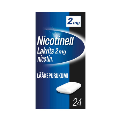 Nicotinell Lakrits 2 Mg Lääkepurukumi