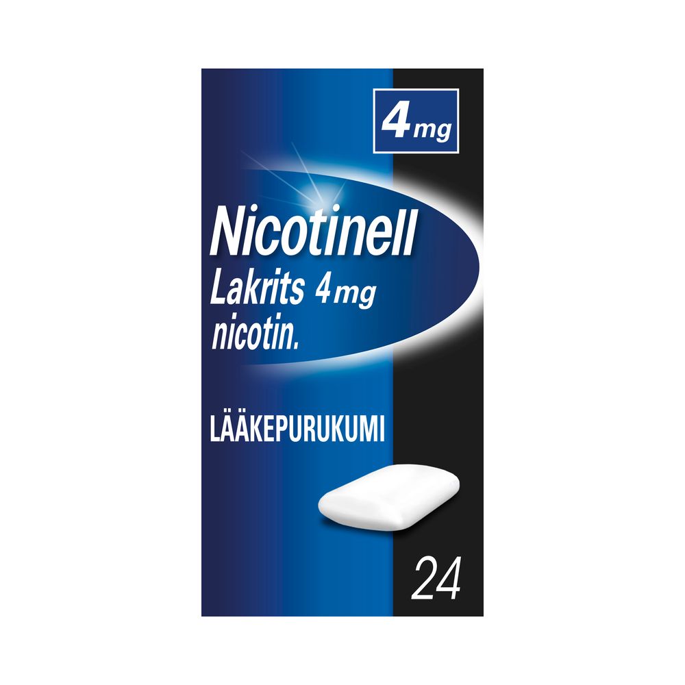 Nicotinell Lakrits 4 Mg Lääkepurukumi