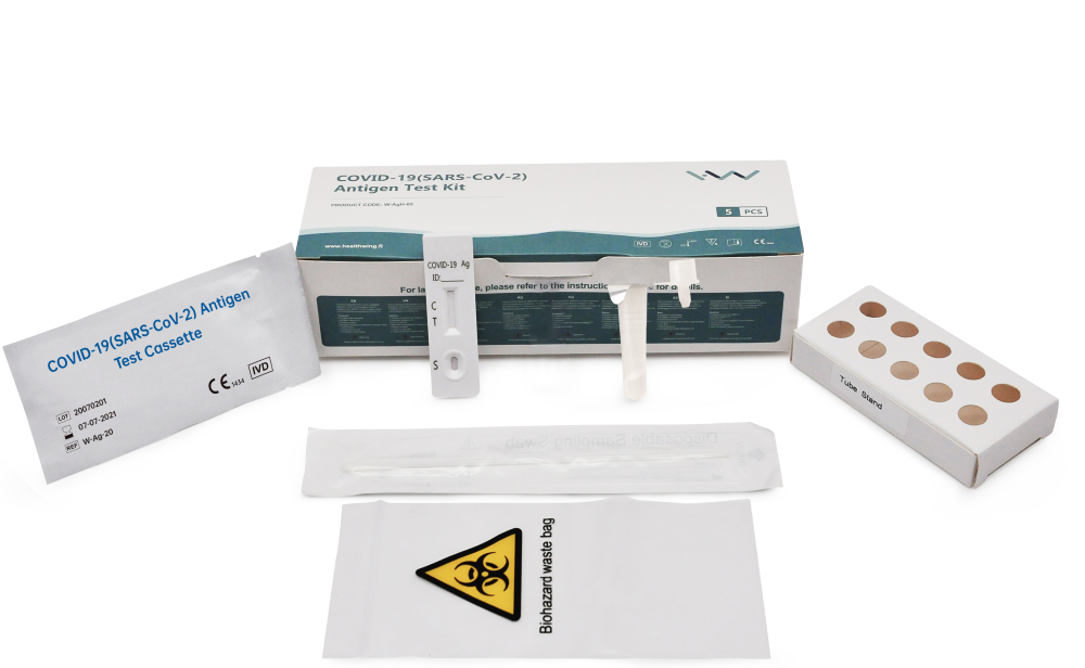 H&W Covid-19 Sars-Cov-2 Antigen Test Kit