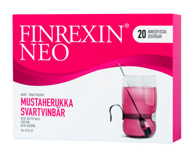 Finrexin Neo 30 Mg/300 Mg/350 Mg Jauhe Mustaherukka