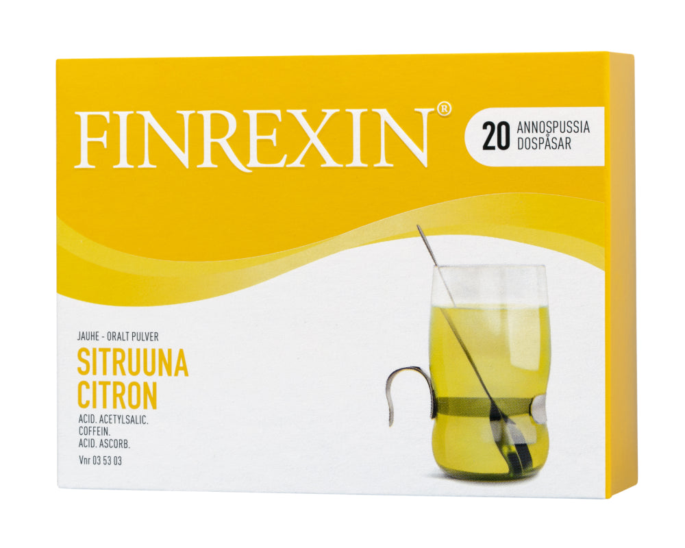 Finrexin 30 Mg/300 Mg/350 Mg Jauhe Sitruuna