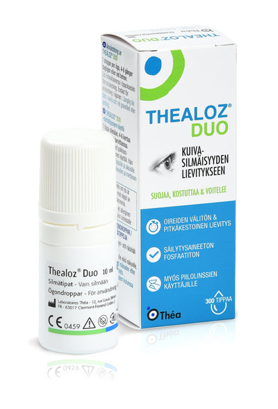 Thealoz Duo Silmätippa, Säilytysaineeton