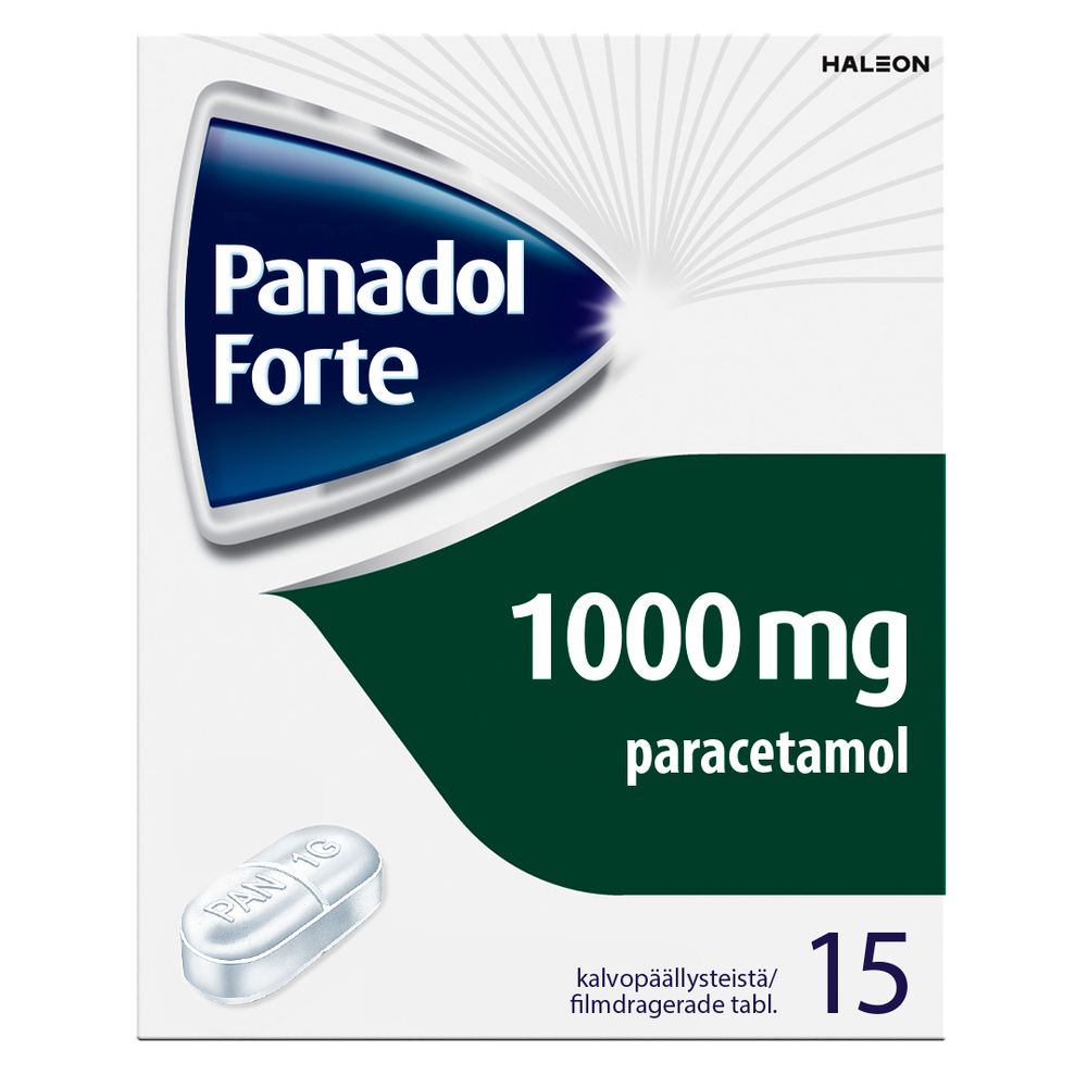 Panadol Forte 1000 Mg Tabl, Kalvopääll
