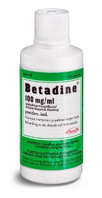 Betadine 100 Mg/Ml Paikallisantiseptiliuos
