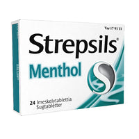 Strepsils Menthol 0,6 Mg/1,2 Mg/8 Mg Imeskelytabl
