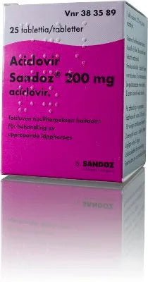 Aciclovir Sandoz 200 Mg Tabl - Apteekki 360 Helsinki - Verkkoapteekki
