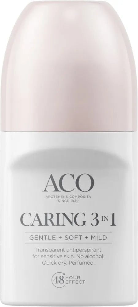 KAUPANPÄÄLLINEN Aco Body Deo Caring 3 In 1 P. - Apteekki 360 Helsinki - Verkkoapteekki