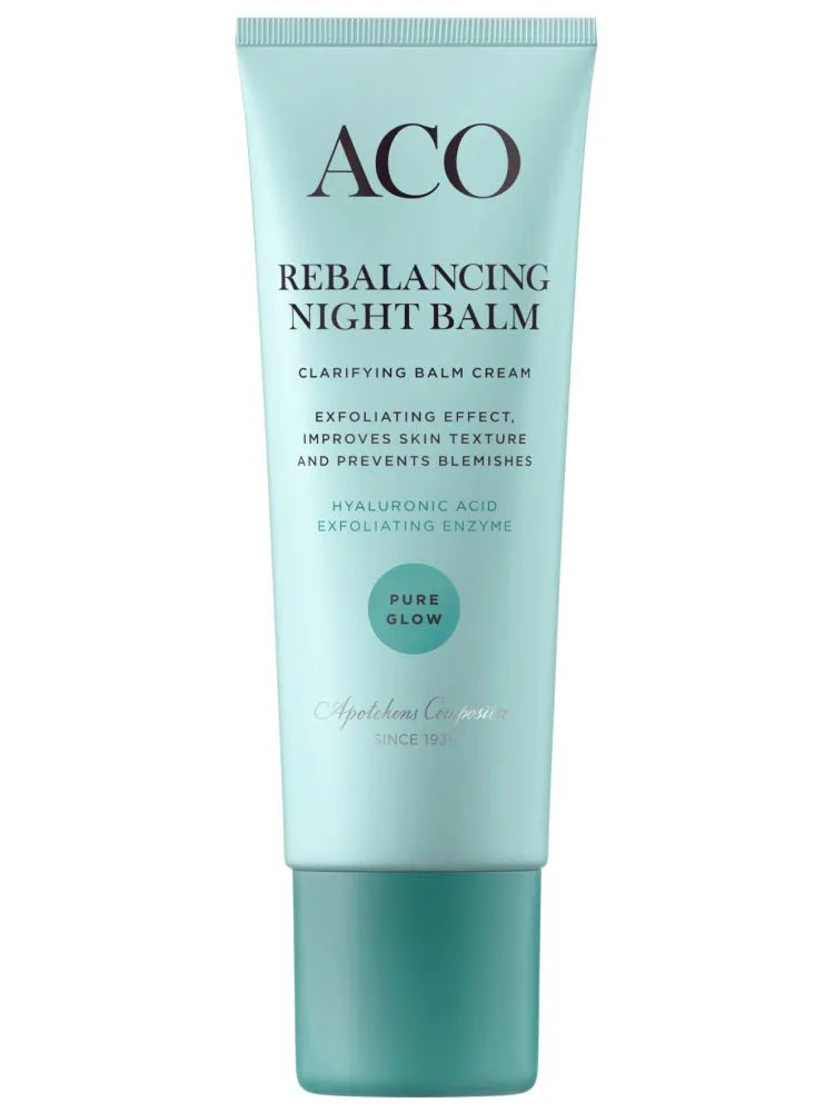 Aco Face Pure Glow Rebalancing Night Balm Hajustettu - Apteekki 360 Helsinki - Verkkoapteekki