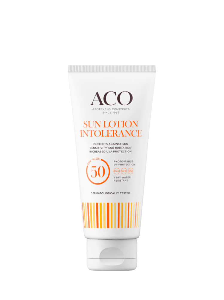 Aco Sun Lotion Intolerance Spf 50 - Apteekki 360 Helsinki - Verkkoapteekki