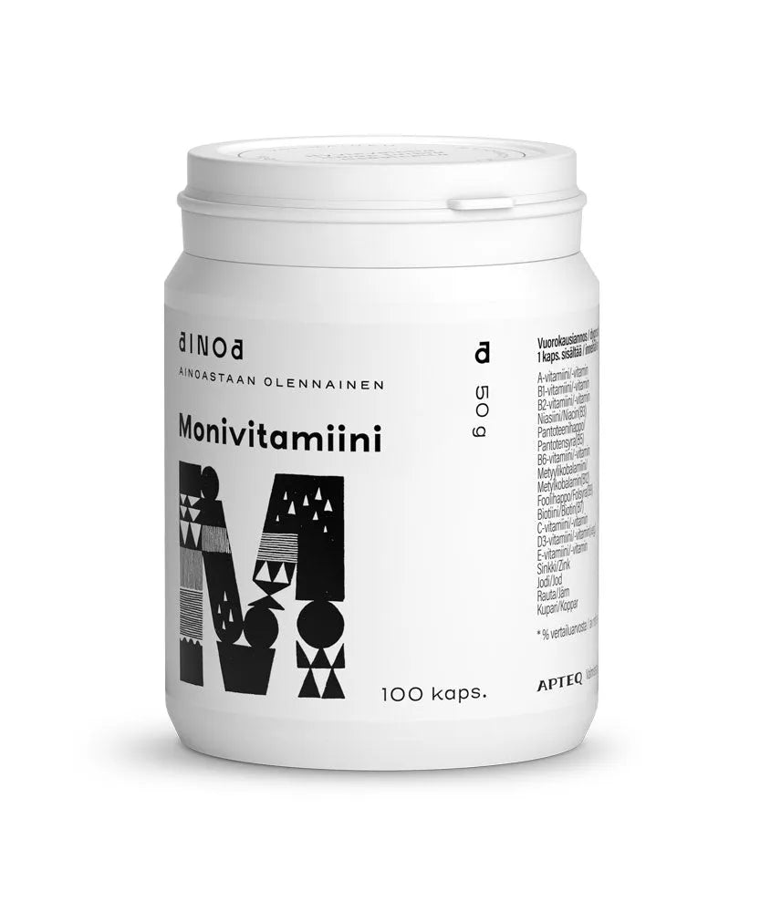 Ainoa Monivitamiini - Apteekki 360 Helsinki - Verkkoapteekki