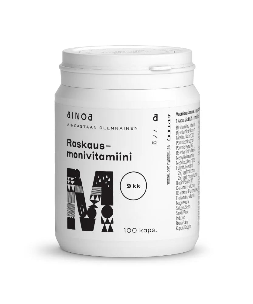 Ainoa Raskausmonivitamiini - Apteekki 360 Helsinki - Verkkoapteekki