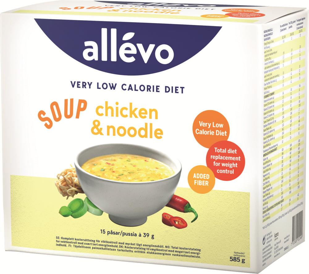 Allevo VLCD Soup Chicken&Noodle - Apteekki 360 Helsinki - Verkkoapteekki