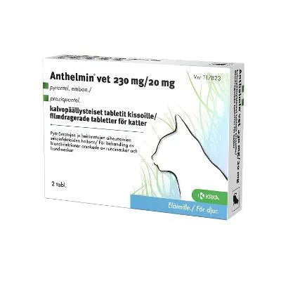 Anthelmin Vet 20 Mg/230 Mg Tabl, Kalvopääll - Apteekki 360 Helsinki - Verkkoapteekki