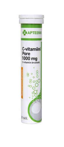 Apteekki C-Vitamiini Pore 1000 Mg - Apteekki 360 Helsinki - Verkkoapteekki