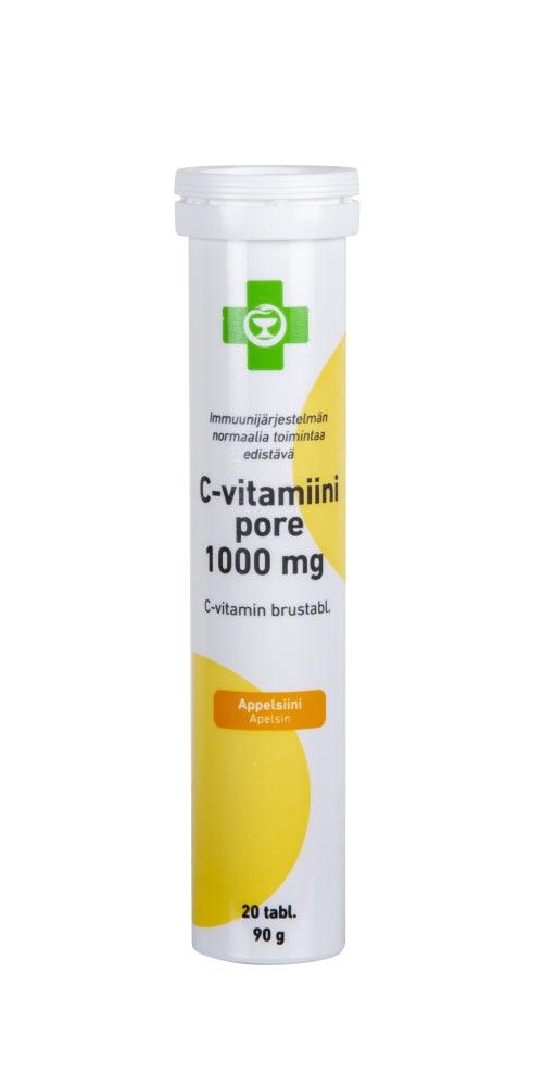 Apteekki C-Vitamiini Pore 1000 Mg - Apteekki 360 Helsinki - Verkkoapteekki
