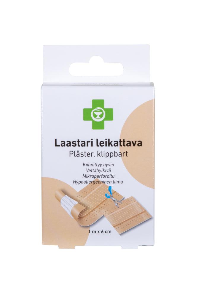 Apteekki Laastari Leikattava, Muovi 6Cm X 1M /Rasia - Apteekki 360 Helsinki - Verkkoapteekki