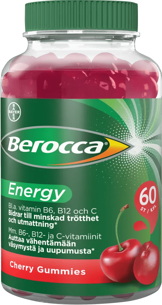 Berocca Energy Gummies - Apteekki 360 Helsinki - Verkkoapteekki