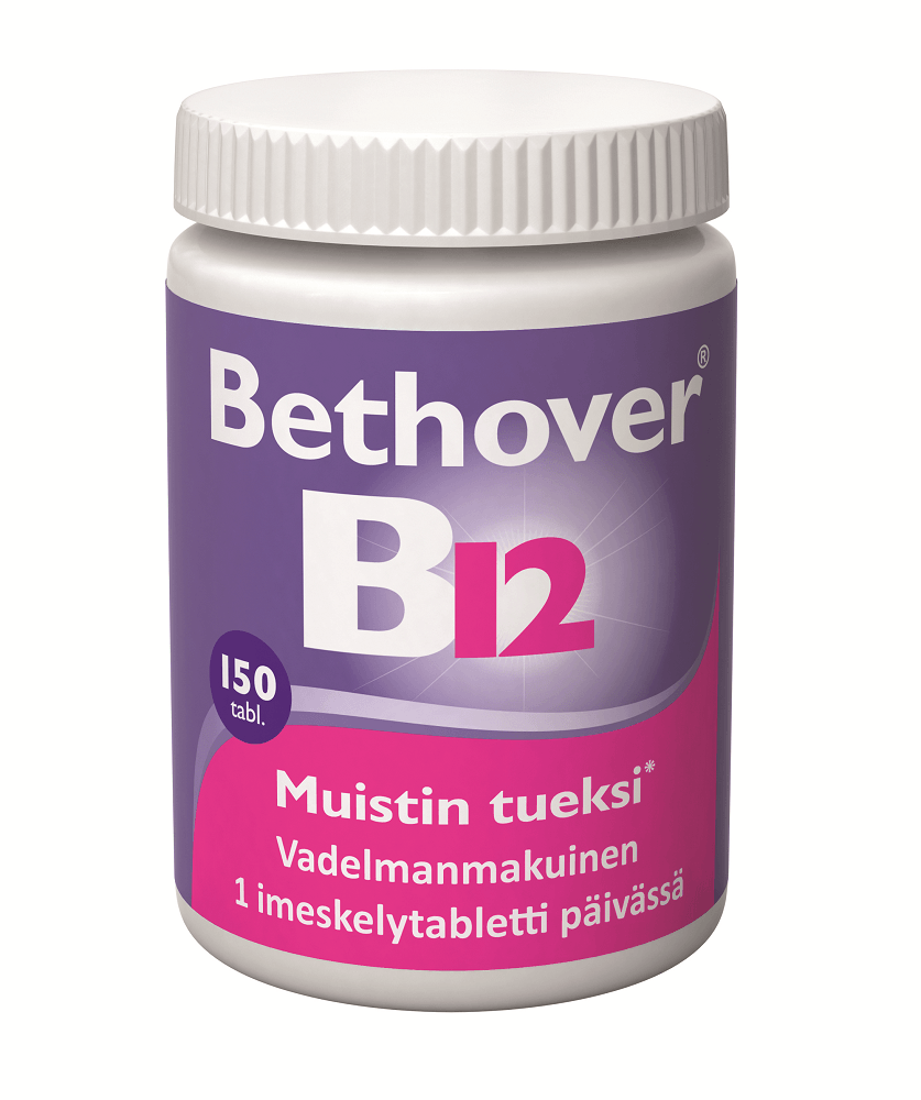 Bethover 1 Mg B12-Vitamiini - Apteekki 360 Helsinki - Verkkoapteekki