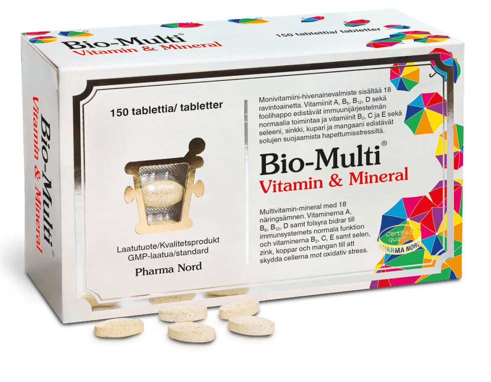 Bio-Multi Vitamin & Mineral - Apteekki 360 Helsinki - Verkkoapteekki
