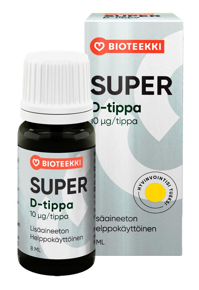 Bioteekki Super D-Tippa - Apteekki 360 Helsinki - Verkkoapteekki