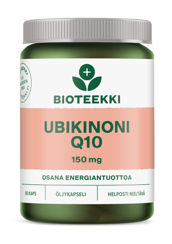 Paras ubikinoni - Katso TOP-5 suosituimmat lisät 10 Bioteekki Ubikinoni Q10