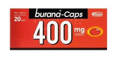 Burana-Caps 400 Mg Kaps, Pehmeä - Apteekki 360 Helsinki - Verkkoapteekki
