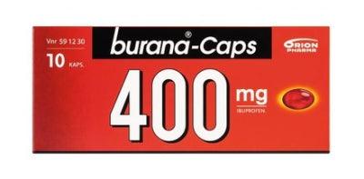 Burana-Caps 400 Mg Kaps, Pehmeä - Apteekki 360 Helsinki - Verkkoapteekki